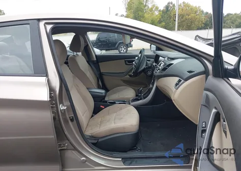 2016 Hyundai Elantra Se из США, поврежденный, VIN 5NPDH4AE0GH700058